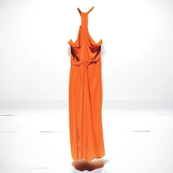 TOCCIN Orange jumpsuit $495 Retail Size 8 | Please see description - Picture 7 of 11